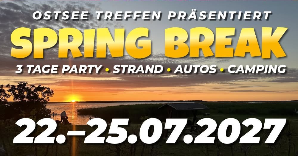 Titelbild: Ostseetreffen Usedom – Springbreak 2027