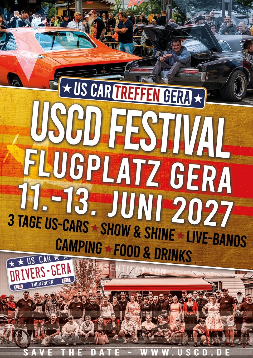 Titelbild: US-Car Festival Gera