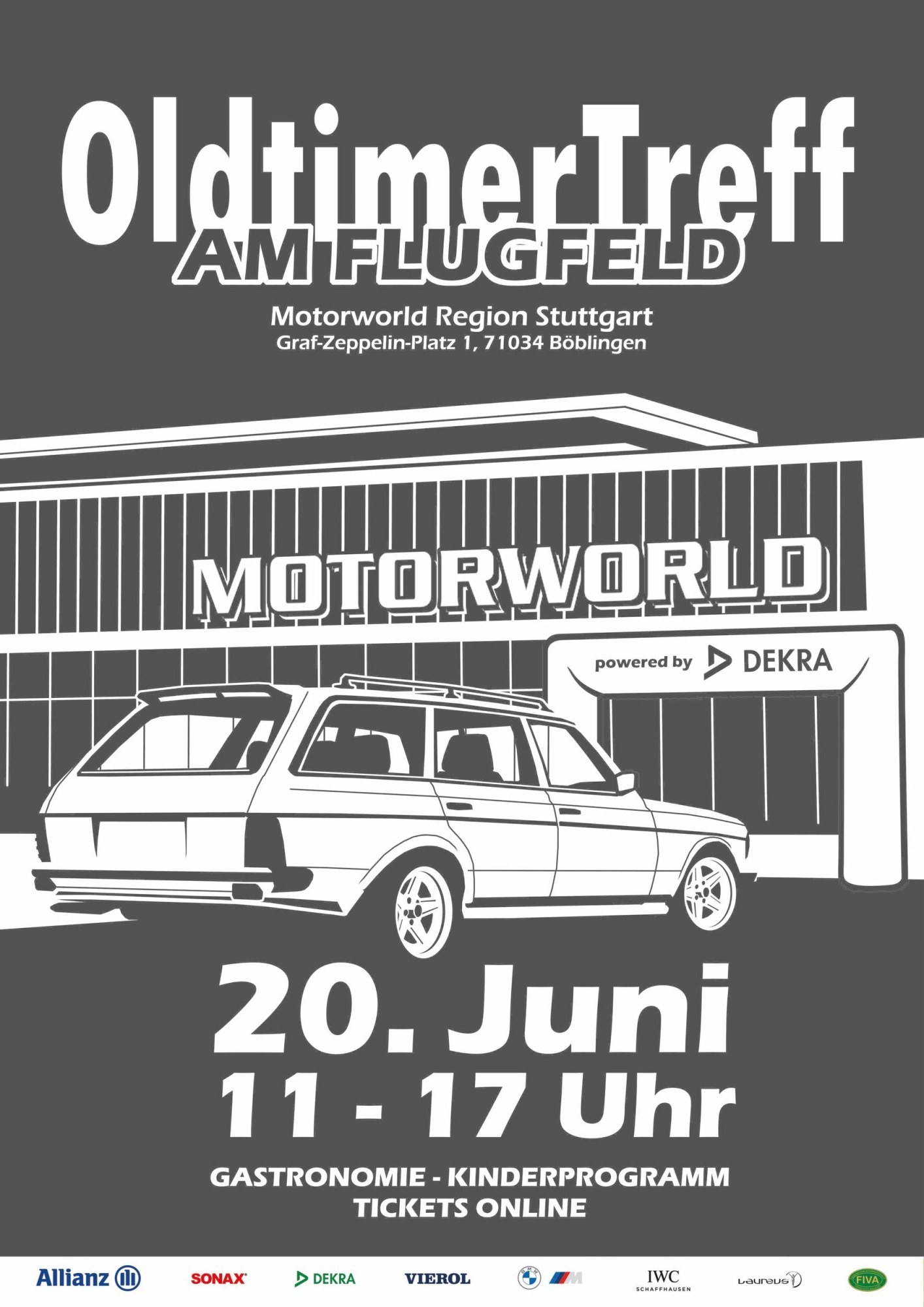 Titelbild: OldtimerTreff am Flugfeld – Motorworld Region Stuttgart 2027