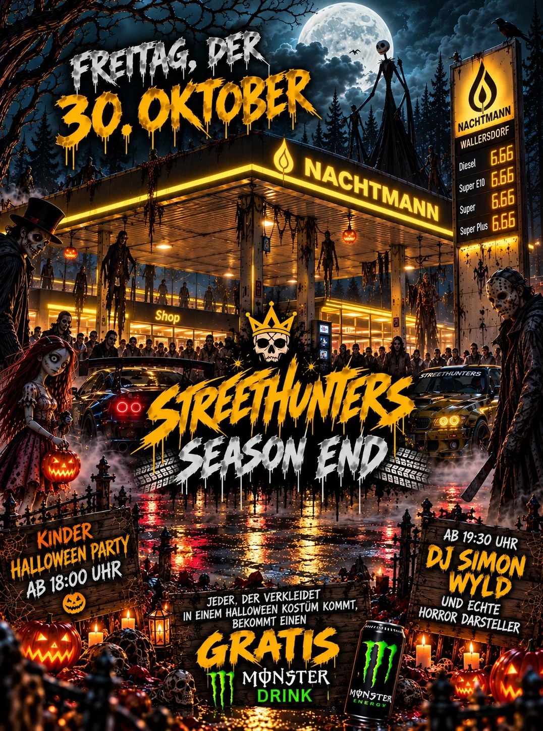 Titelbild: Freitag der 30. by Streethunters - Halloween Season End 2026