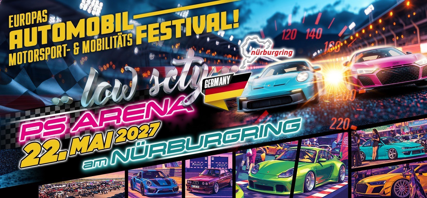 Titelbild: Low Scty PS Arena – Nürburgring 2027