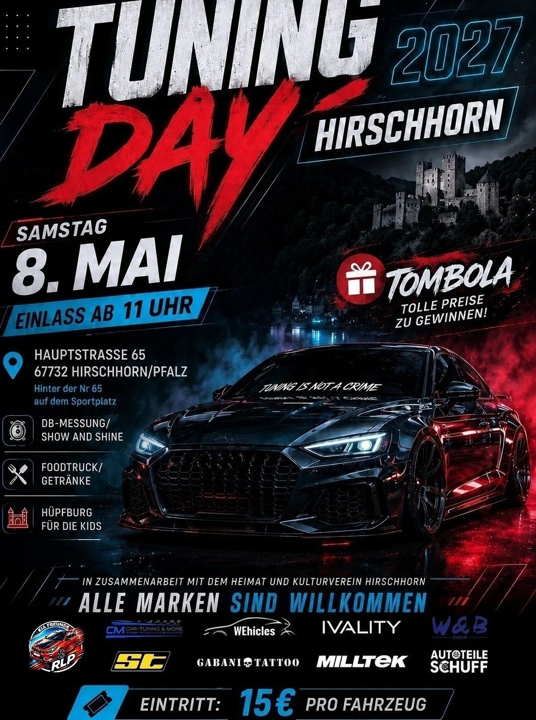 Titelbild: Tuning Day Hirschhorn