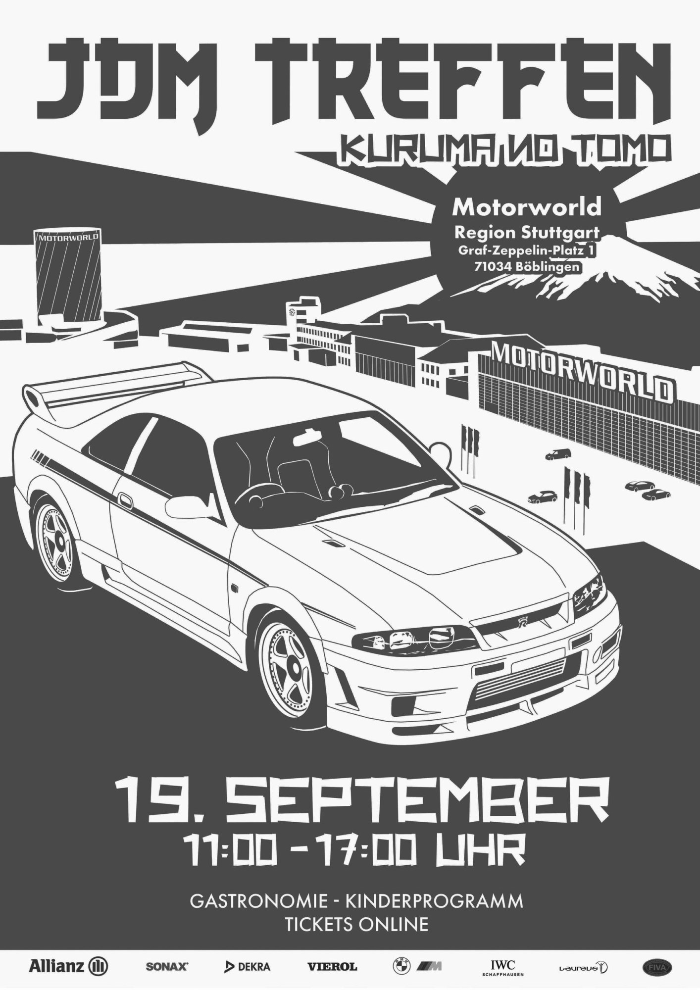 Titelbild: JDM Treffen – Kuruma no Tomo – Motorworld Region Stuttgart 2027