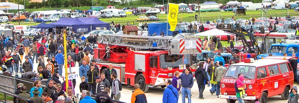 Titelbild: 40. Teilemarkt und Oldtimertreffen Mühldorf 2027