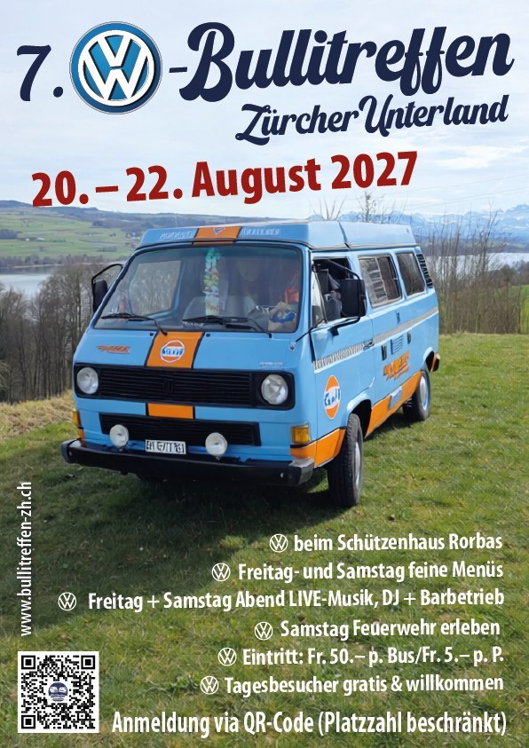 Titelbild: 7. Bullitreffen Zürcher Unterland 2027