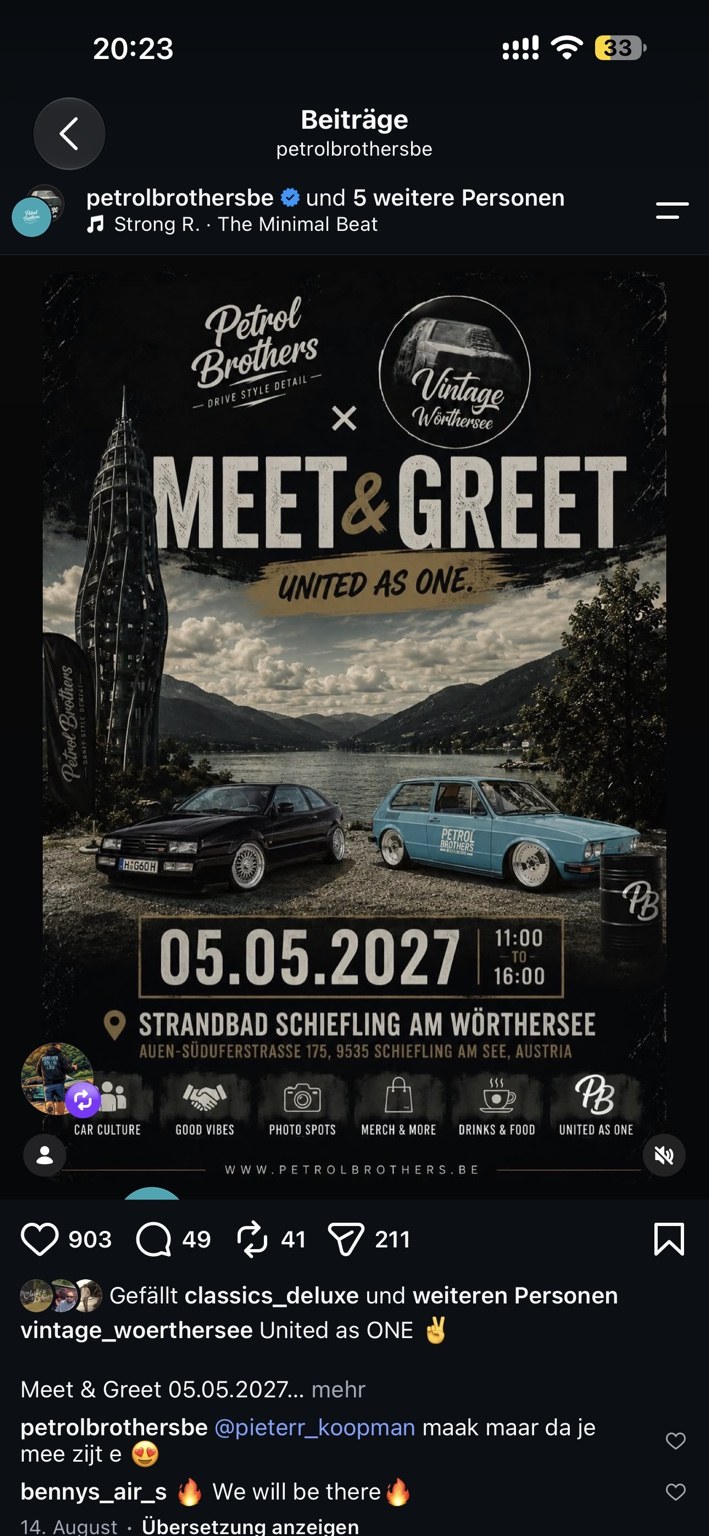 Titelbild: Meet & Greet – United as One 2027