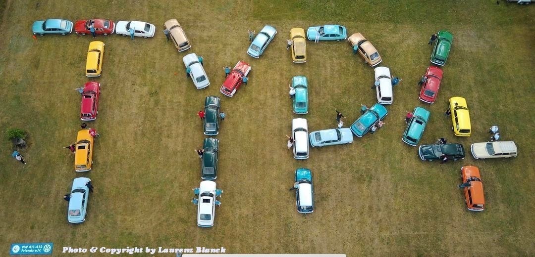 Titelbild: 5. Internationales Sommertreffen VW411-412 Friends