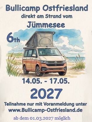Titelbild: 6. Bullicamp Ostfriesland 2027