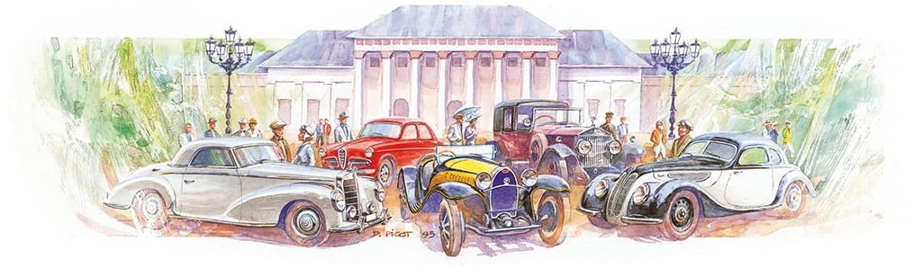 Titelbild: Oldtimer-Meeting Baden-Baden
