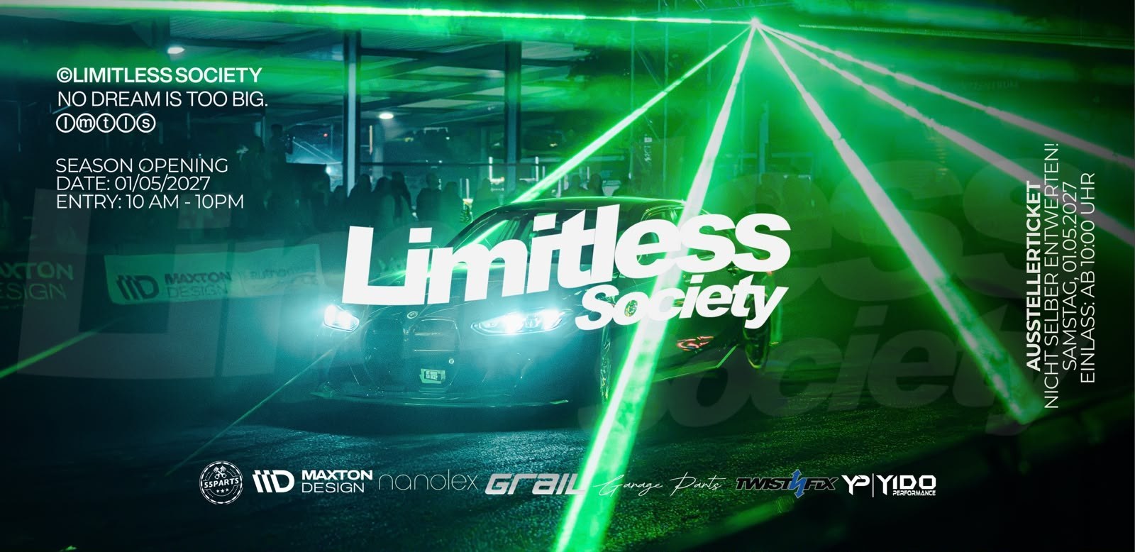 Titelbild: Limitless Society – Season Opening Geiselwind 2027