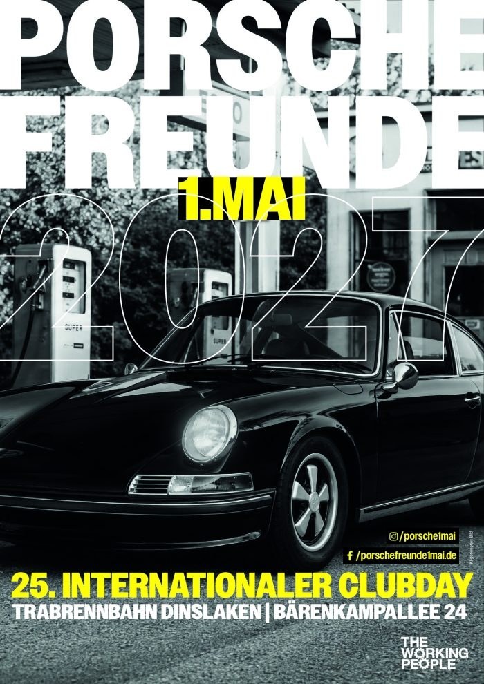 Titelbild: 25. Internationaler Clubday der Porschefreunde 2027